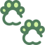 Pawprints icon 64x64