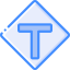 T junction icon 64x64