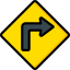Right turn biểu tượng 64x64