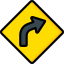 Right turn biểu tượng 64x64