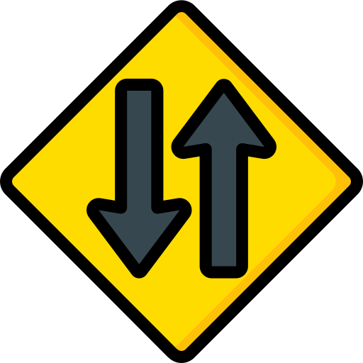 Two ways icon