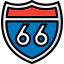 Route 66 іконка 64x64