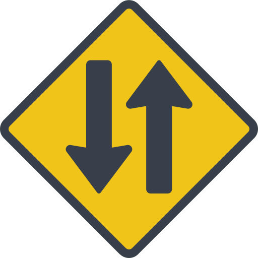 Two ways icon