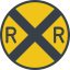 Railroad crossing icon 64x64