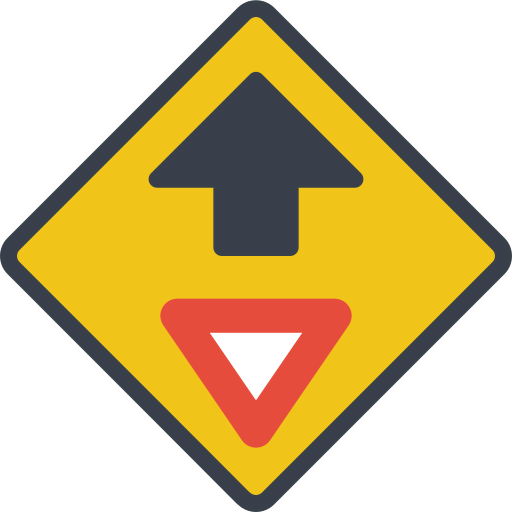 Yield icon