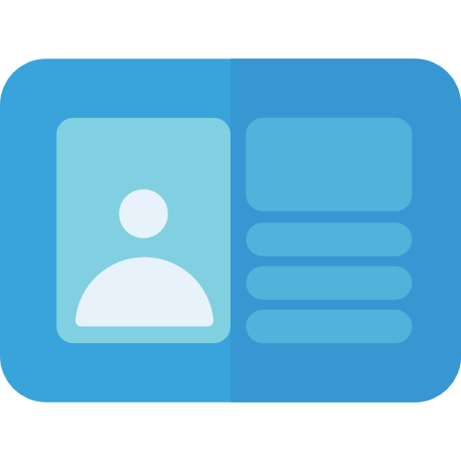 Id card icon