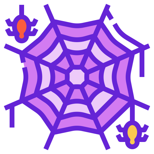 Spider web icon