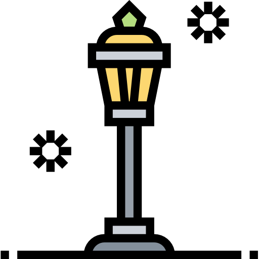 Lamp post icon