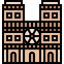 Notre dame icône 64x64