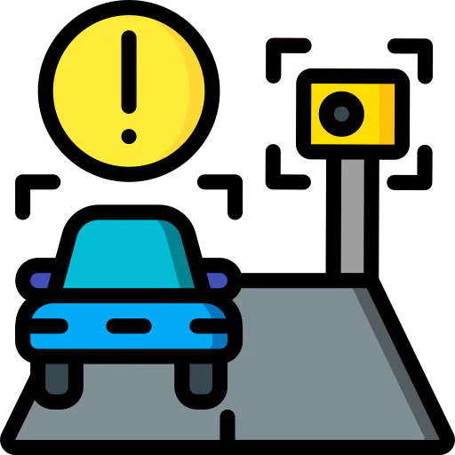 Speed camera icon