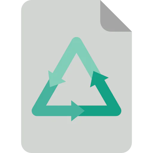 Recycled paper icon