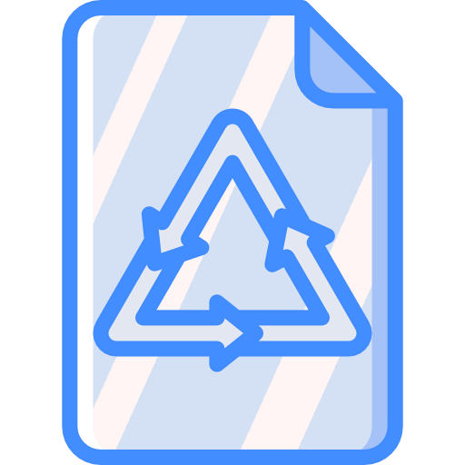 Recycled paper icon