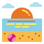Beach icon 64x64