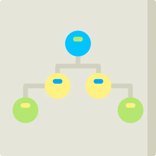 Hierarchical structure ícono