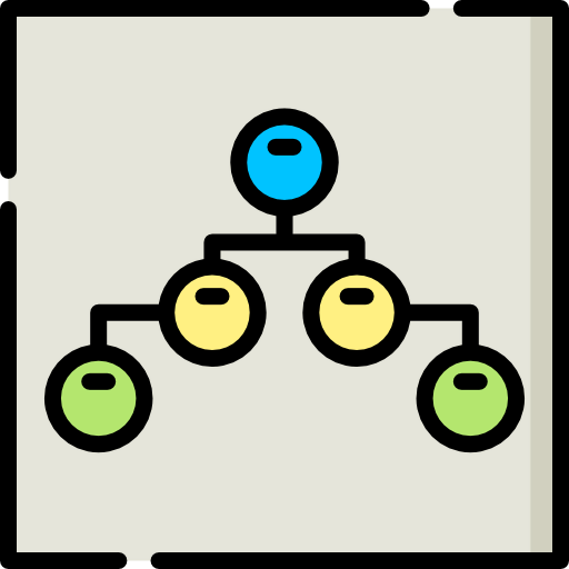 Hierarchical structure icône