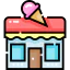 Ice cream shop icon 64x64