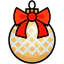 Christmas ornament icon 64x64