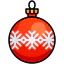 Christmas ornament icon 64x64