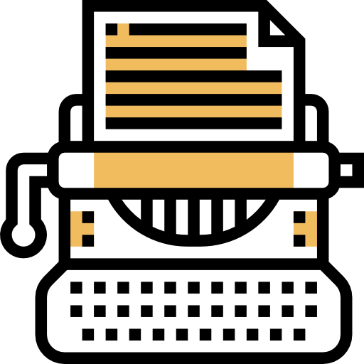 Typewriter icon