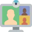 Video conference ícone 64x64