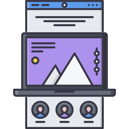 Landing page icon
