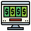 Online gambling ícono 64x64