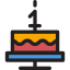 Birthday cake icon 64x64