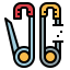 Safety pin icon 64x64