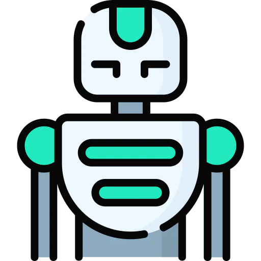 Military robot icon