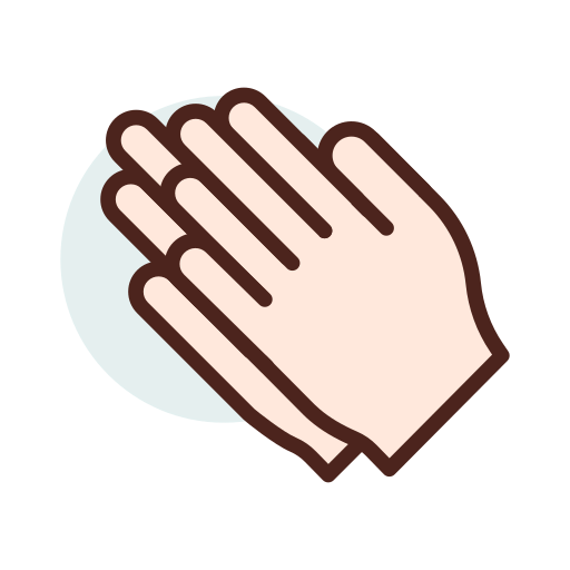 Praying icon