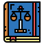 Law book ícone 64x64