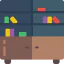 Bookshelf icon 64x64
