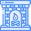 Fireplace icon 64x64