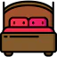 Bed icon 64x64