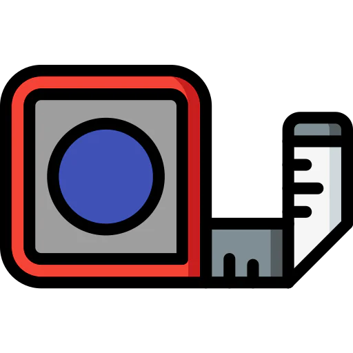 Measuring tape icon