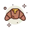 Croissant icon 64x64