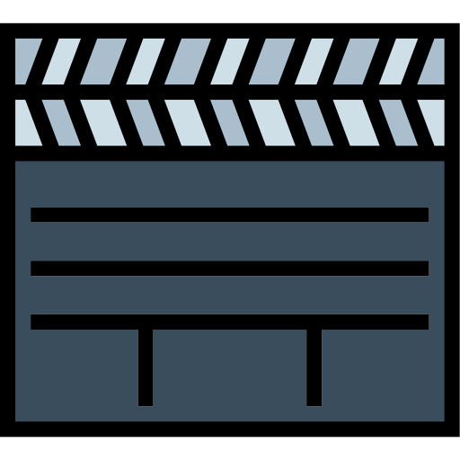 Clapperboard icon