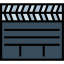 Clapperboard icon 64x64