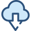 Cloud computing icon 64x64