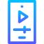 Mobile video icon 64x64