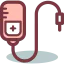 Blood donation icon 64x64