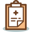 Medical history icon 64x64