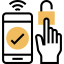 Finger print biểu tượng 64x64