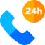 24 часа иконка 64x64
