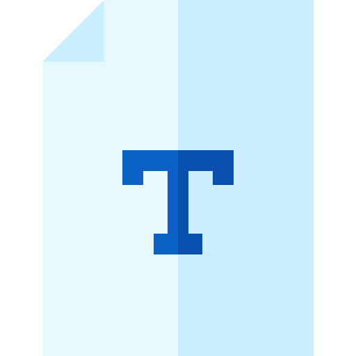 Text icon