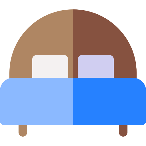 Double bed icon