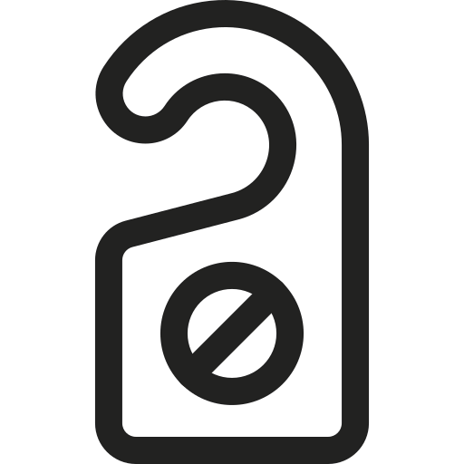 Do not disturb アイコン