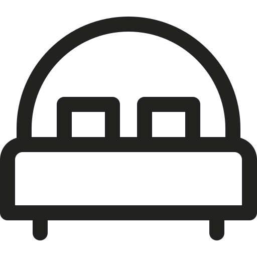 Double bed icon