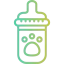 Milk bottle icon 64x64