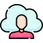 Cloud computing іконка 64x64